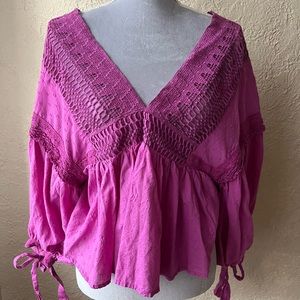 Free People Blouse🩷🩷🩷